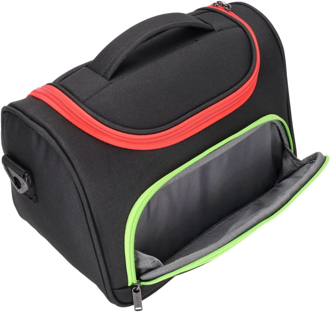 Beautycase SoftLITE | Reise Kulturtasche für unterwegs | praktische Aufteilung, Vier Fächer und Schl