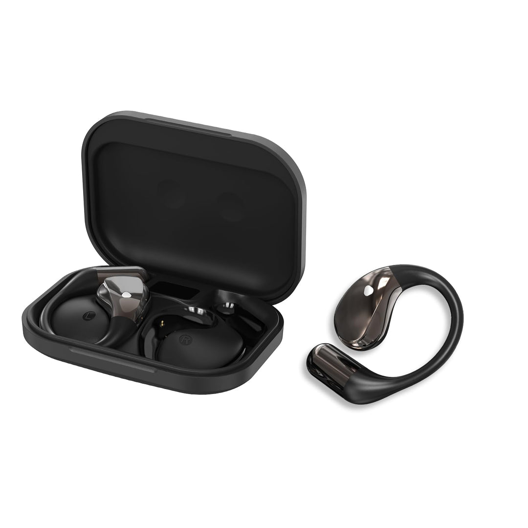 Open Ear Kopfhörer Bluetooth 6.0 mit HD Mic, 2025 Kopfhörer Kabellos Bluetooth HiFi Stereo mit Ohrha