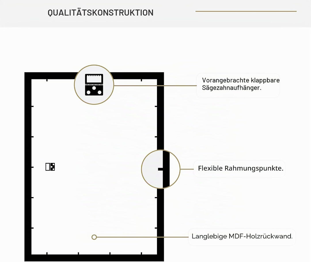 MCS Museum Posterrahmen, 61 x 91,5 cm, Onyx, 24 x 36 in Onyx-Holzmaserung 24 x 36 in, Onyx-Holzmaser