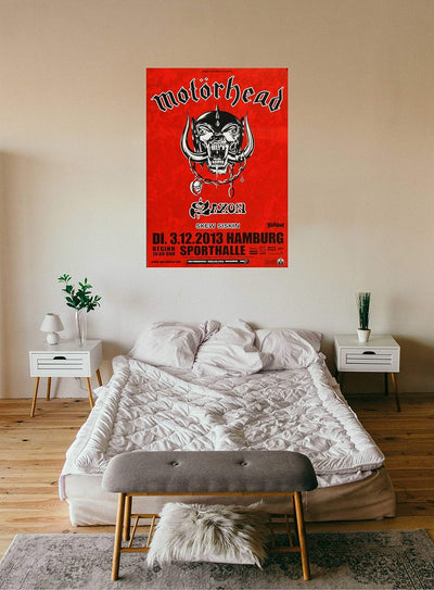 Motörhead - End of Time, Hamburg 2013 » Konzertplakat/Premium Poster | Live Konzert Veranstaltung |