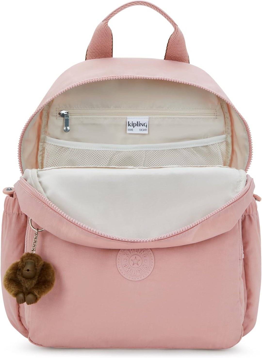 Kipling MAISIE Baby Rucksack, Memory Pink (Rosa)