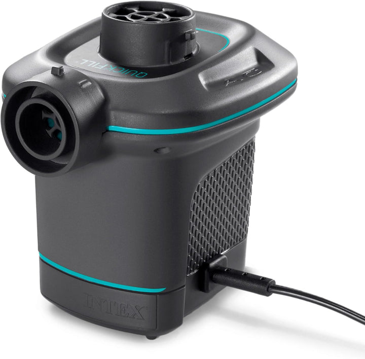 Intex Volt Quick-Fill Ac Electric Pump 68605 Schwarz, Schwarz