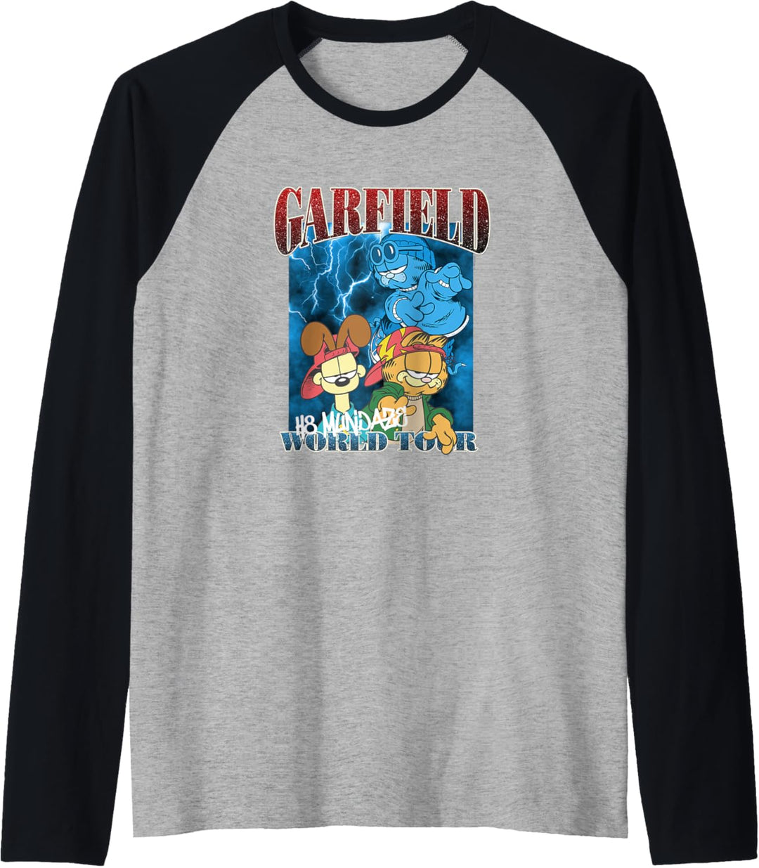 Garfield H8 Mundaze Welttournee Raglan
