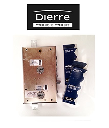 ATRA DIERRE Schlösser für gepanzerte Türen mit doppeltem Sicherheitsschloss, Eingang 70 mm SER7161 r