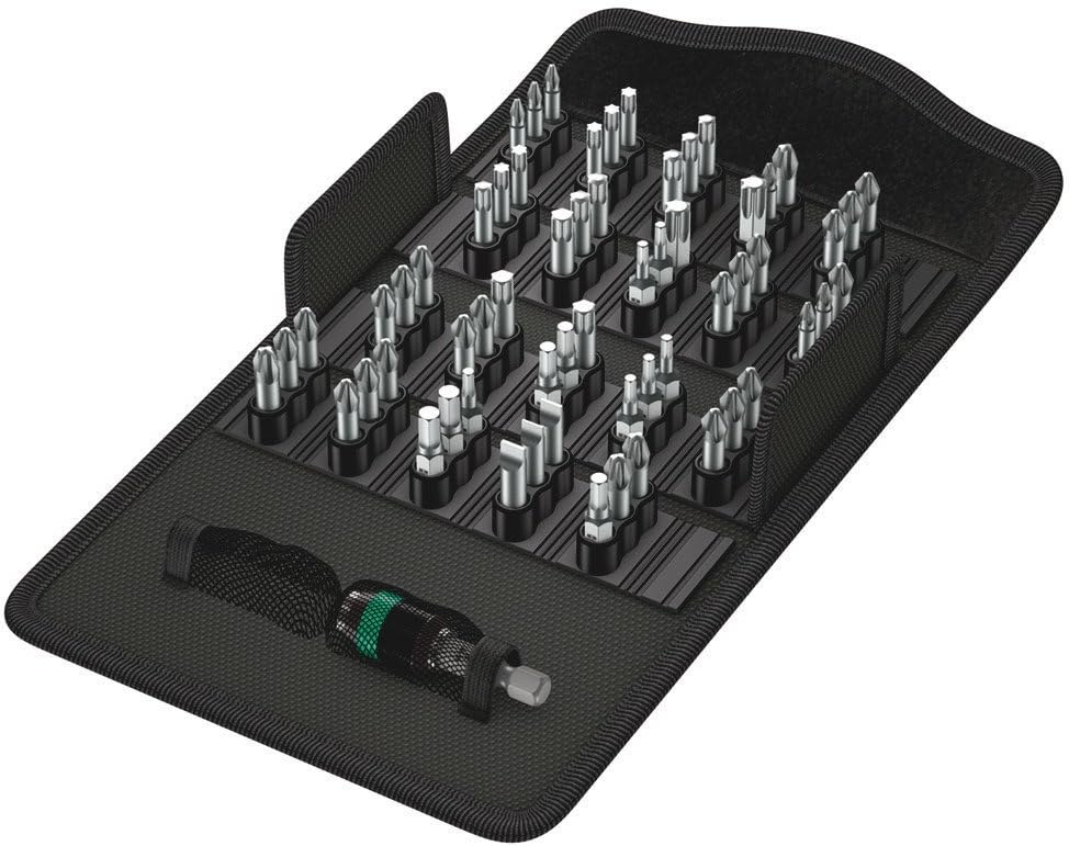 Wera Bit-Sortiment, Bit-Safe 61 Universal 1, 60-teilig, 05057122001