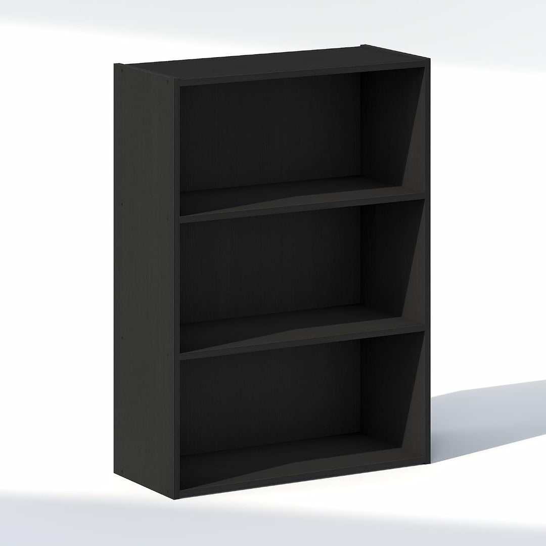 Furinno Reed Kleiderschrank-Organizer und Aufbewahrungssystem, 3-stufiger Organizer, offene Regalauf