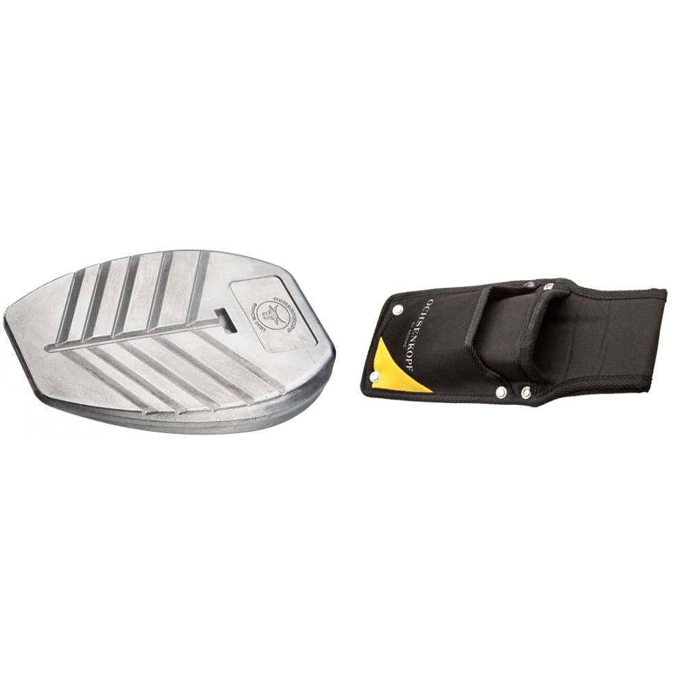 OCHSENKOPF OX 43-0510 Alu-Motorsägen Schnittkeil &amp; Keiltasche, Für Alu- und Kunststoffkeile, 2 Fäche