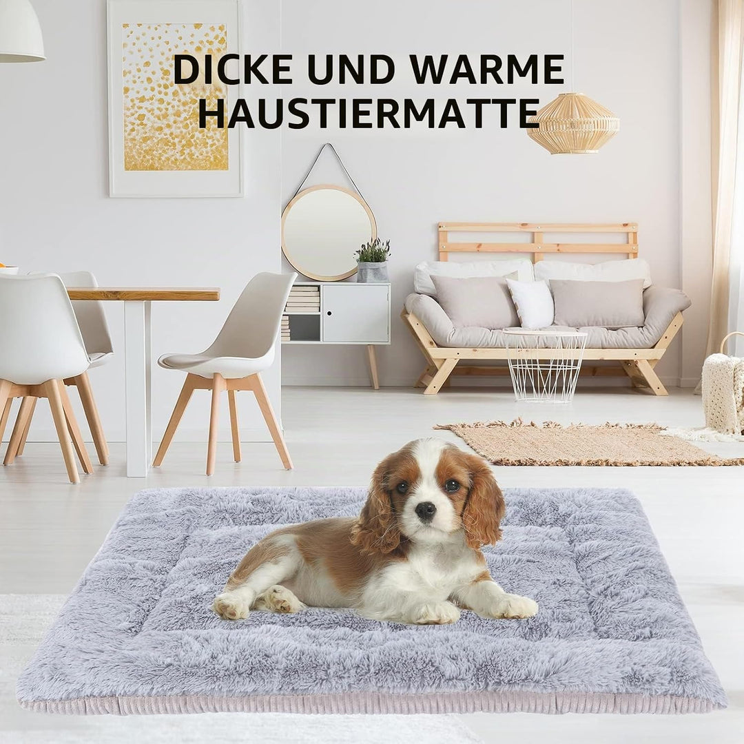 Hundematte Weiche und warme Matte Liegedecke für Hunde und Katzen Sofa für Heimtiere XZ014 (L (90 X