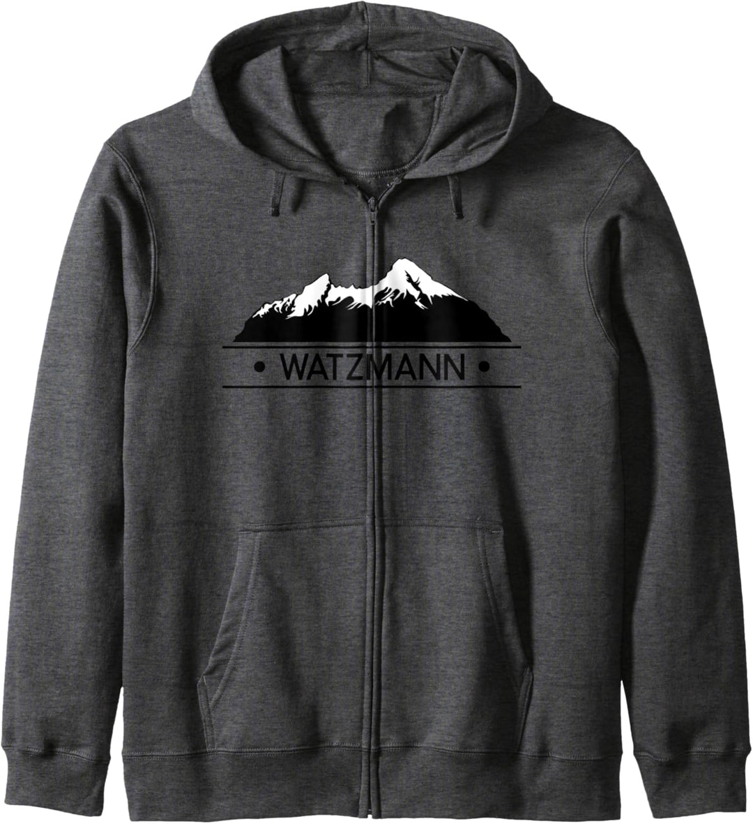 Watzmann Berg Berge Wandern Bergsteigen Alpen Geschenk Kapuzenjacke