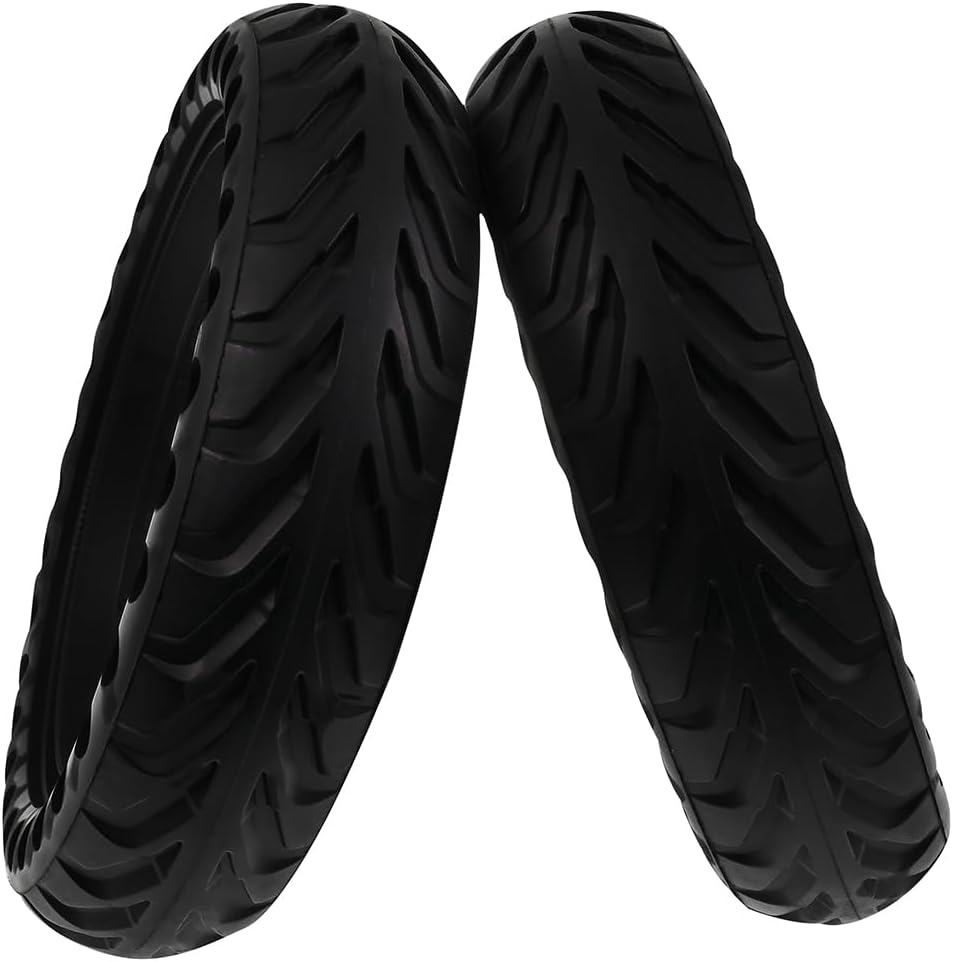 2Extreme 2x E Scooter Reifen, 8,5 Zoll Vollgummi, 8 1/2 Vollgummireifen, 50/75-6.1 Ersatzreifen komp