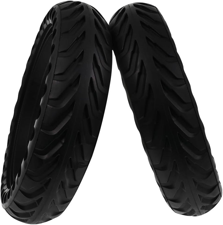 2Extreme 2x E Scooter Reifen, 8,5 Zoll Vollgummi, 8 1/2 Vollgummireifen, 50/75-6.1 Ersatzreifen komp