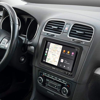 ZENEC Z-N528: 2-Din Autoradio/Infotainer, Multimediasystem mit 17,1 cm / 6,75“ Touchscreen, DAB+, Bl