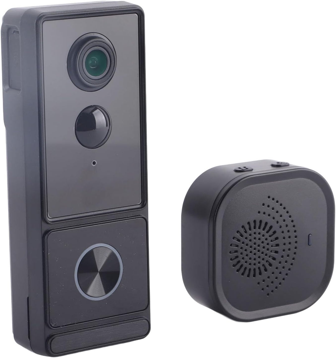 1080P Smart Video-Türklingel, 5G WiFi Zwei-Wege-WLAN-Türklingelkamera, Lange Akkulaufzeit, PIR-Erken
