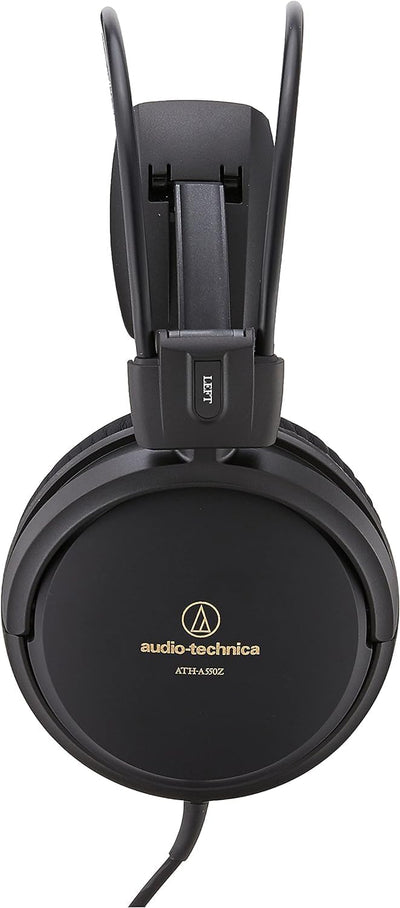 Audio-Technica A550Z Geschlossener HiFi-Kopfhörer Mattem Schwarz, Geschlossener HiFi-Kopfhörer