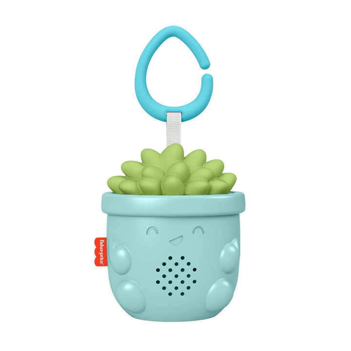 Fisher-Price GRV07 - Beruhigende Pflanzenspieluhr für unterwegs, Tragbarer Klangerzeuger, Babyspielz