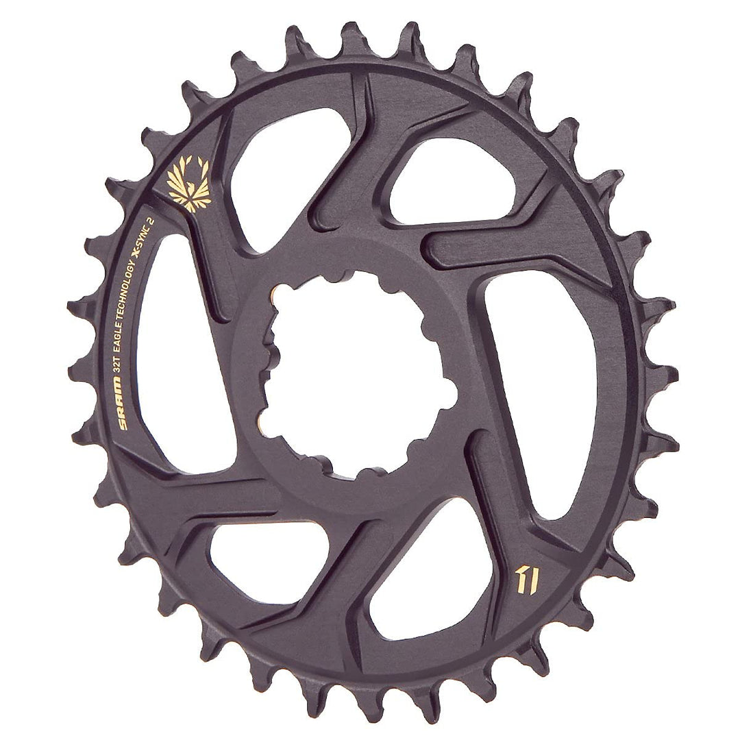 Sram X-Sync 32T Kettenblatt, für Eagle-Kette, direkte Anbringung, Aluminium, Kettenblatt, 12-Fach, S