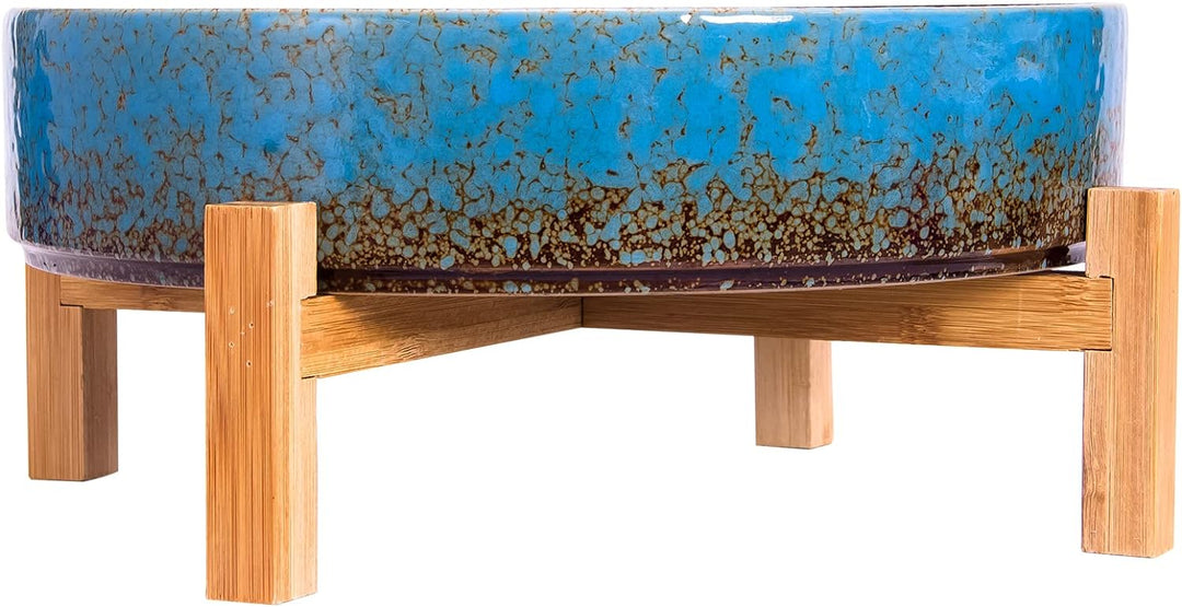 ARTKETTY SukkulentenTöpfe, 29,5 cm grosse SukkulentenPflanzgefässe Töpfe mit Drainage Keramik Bonsai