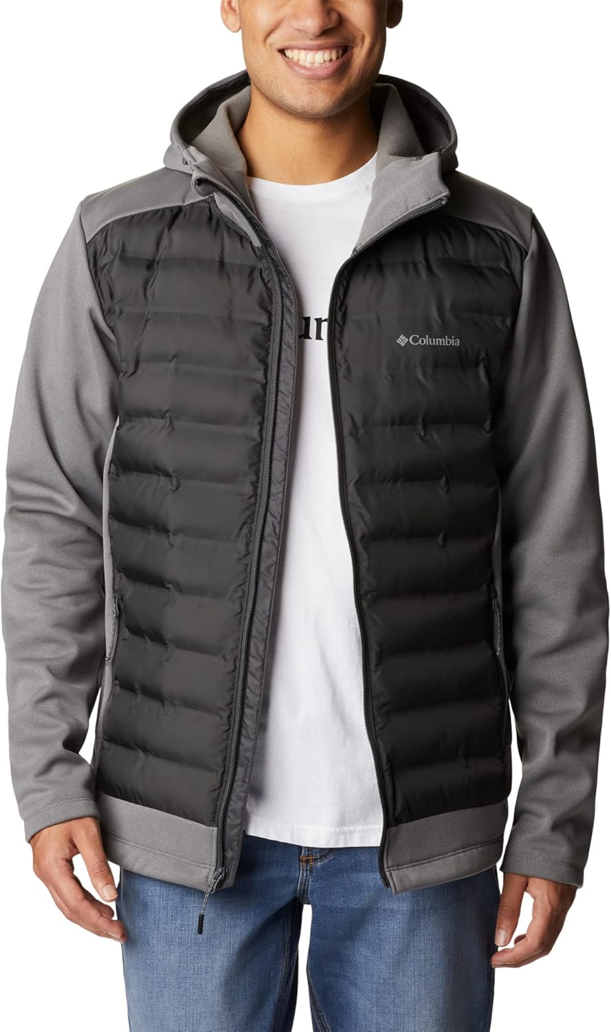 Columbia Herren Out-shield Insulated Full Zip Hoodie Sweatjacke Hoodie Mit Reissverschluss S City Gr