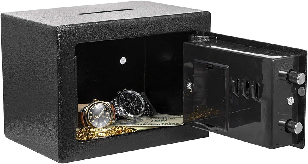 Genie Hand – Elektronischer Tresor Safe mit Einwurfschlitz – B-Klasse-Schloss – Anti-Bounce-Technolo