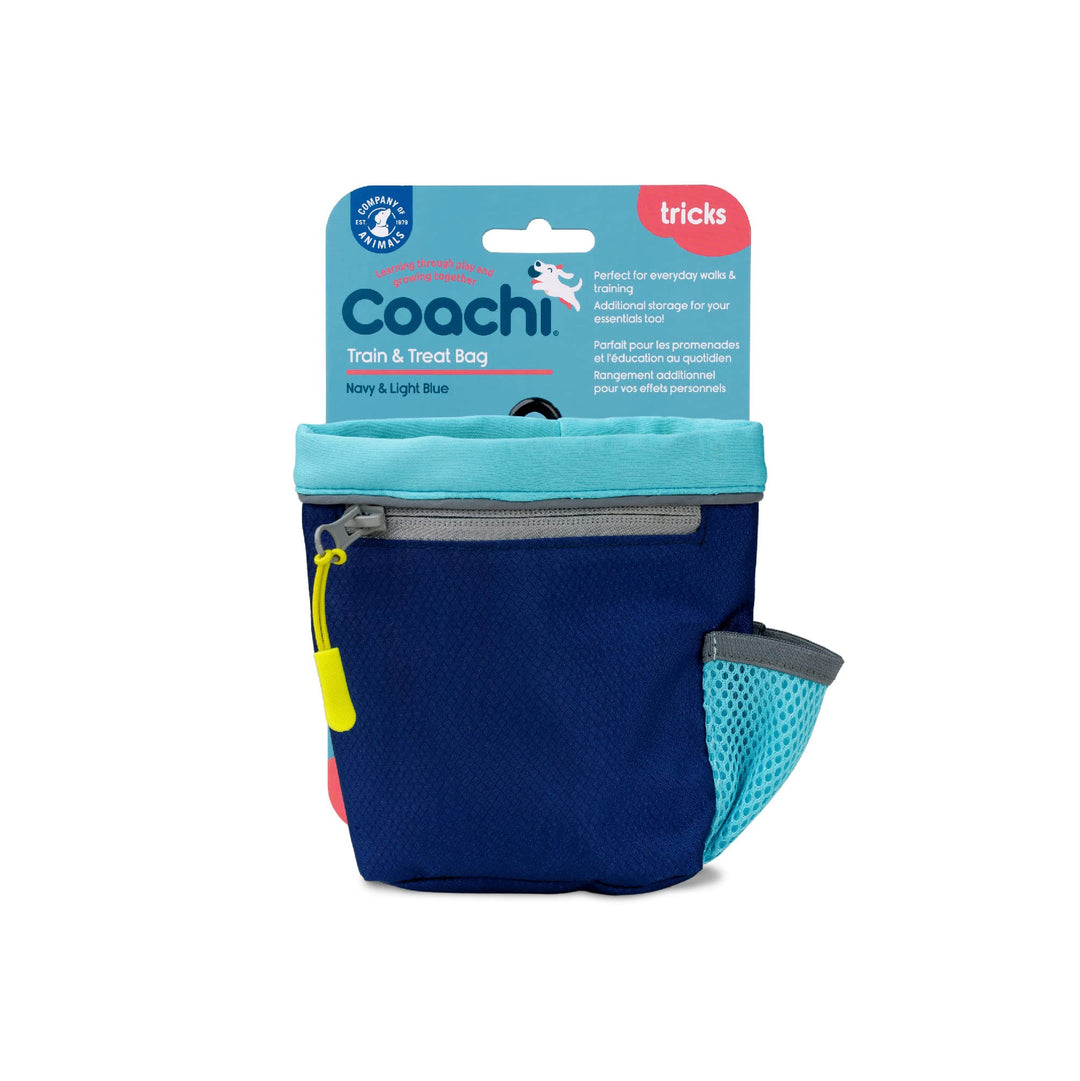 Coachi Train & Treat Bag, Beutel, geräumiges Leckerli-Fach, Reissverschlussfach, Kordelverschluss, s