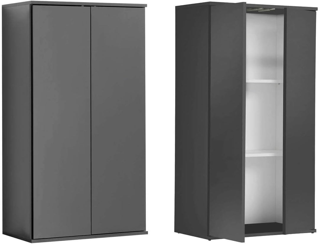 mokebo® Mehrzweckschrank 60 cm Breite 'Der Schlanke', schmaler Aktenschrank oder Haushaltsschrank in