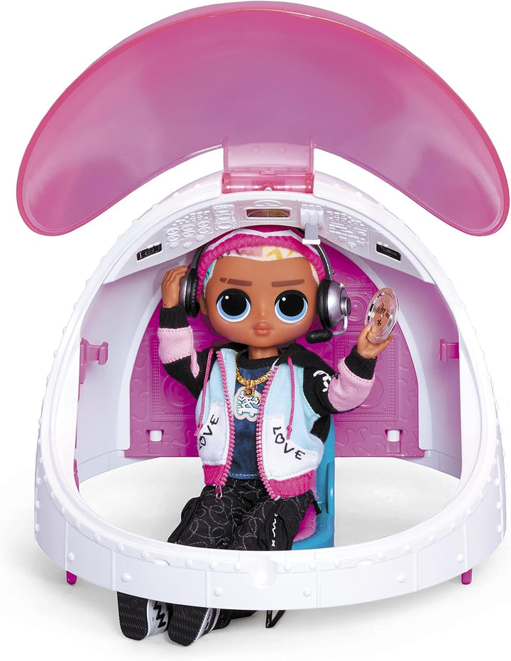 L.O.L. Surprise! OMG 4-in-1- Flugzeug mit 50 Überraschungen inklusive zahlreichen Accessoires zum Sa