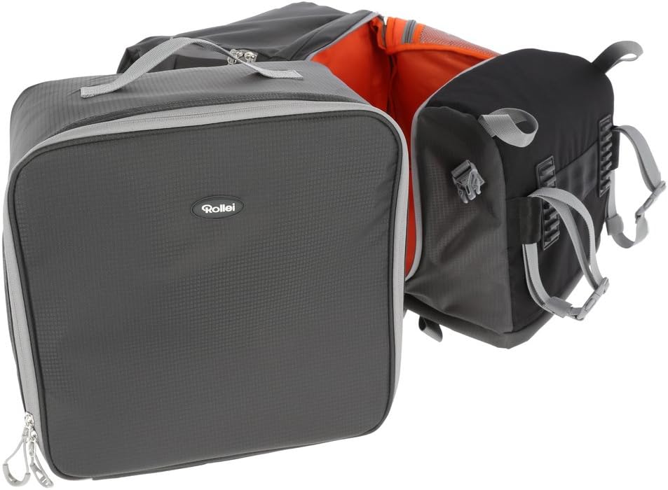 Rollei Traveler Fotorucksack Canyon XL - Outdoor Fotorucksack, inkl. separatem Einsatz für die Kamer