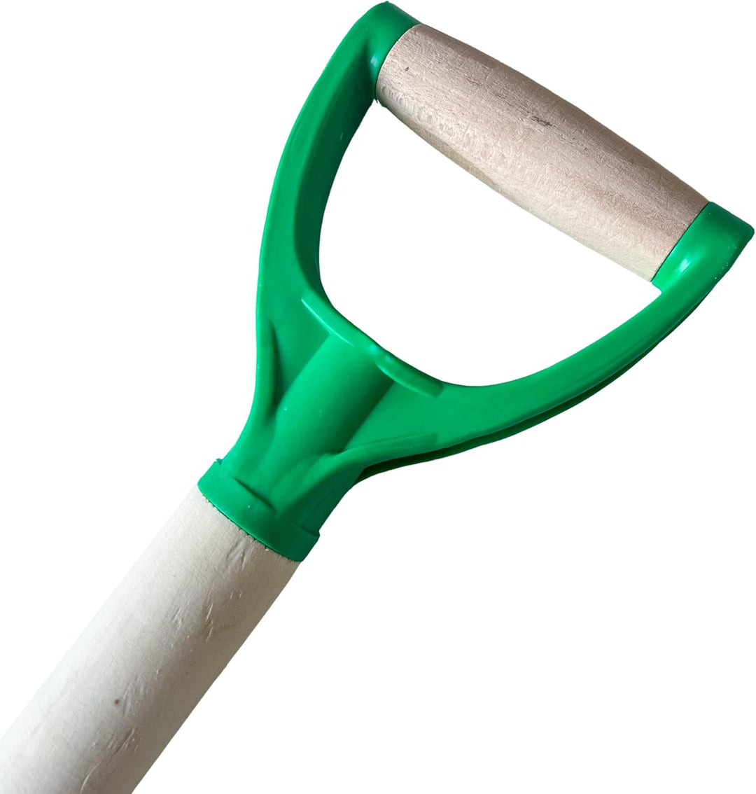 pokm toolsmarket - Besenstiel Holz mit Plastik Griff, 95 cm, Holzstiel aus Bochenholz, Gerätestiel Ø