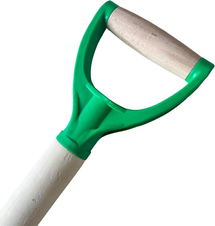 pokm toolsmarket - Besenstiel Holz mit Plastik Griff, 95 cm, Holzstiel aus Bochenholz, Gerätestiel Ø