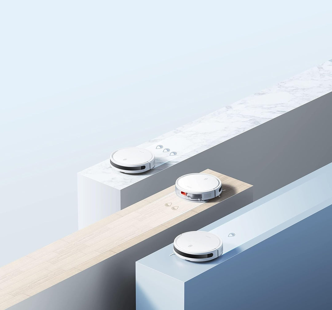 Xiaomi E12 Saugroboter mit Wischfunktion 2 in 1, 4000 Pa Saugkraft, APP Steuerung, 110 Min Laufzeit,
