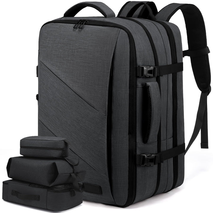 LOVEVOOK Reiserucksack Flugzeug, Laptop Rucksack für 17,3 Zoll, erweiterbar Handgepäck Rucksack für