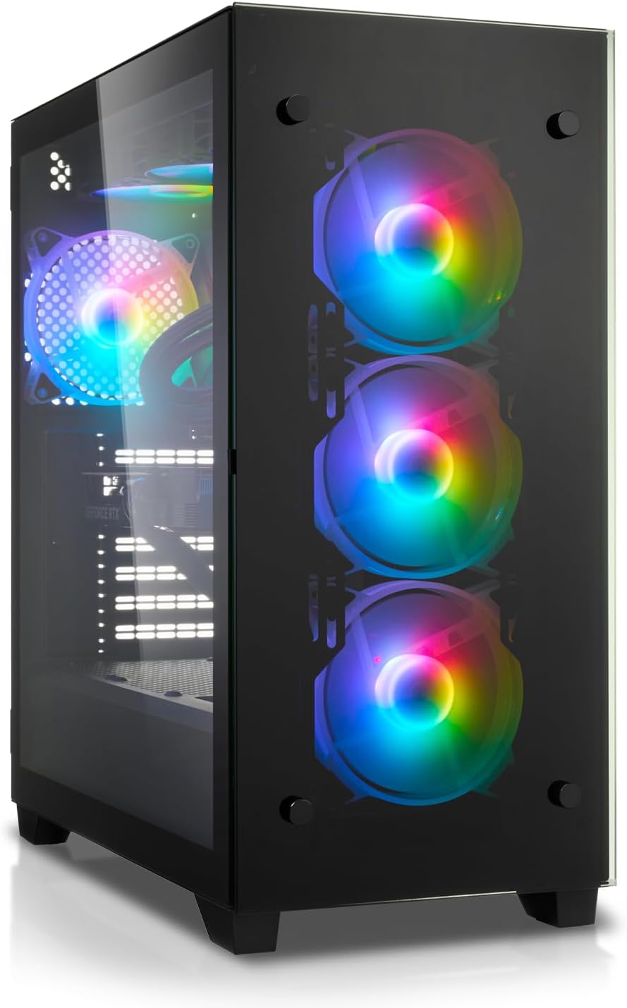 Memory PC Ryzen 7 7800X3D 8X 5.0 GHz, 32 GB DDR5 RAM High Speed, 1TB M.2 SSD, RTX 4060 8GB, Win 11 P