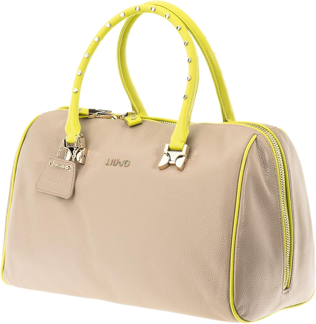 Liu Jo BAULETTO M SELENE Damenhandtasche Henkeltasche Champagne/Lemonade A14112P0129-03H77