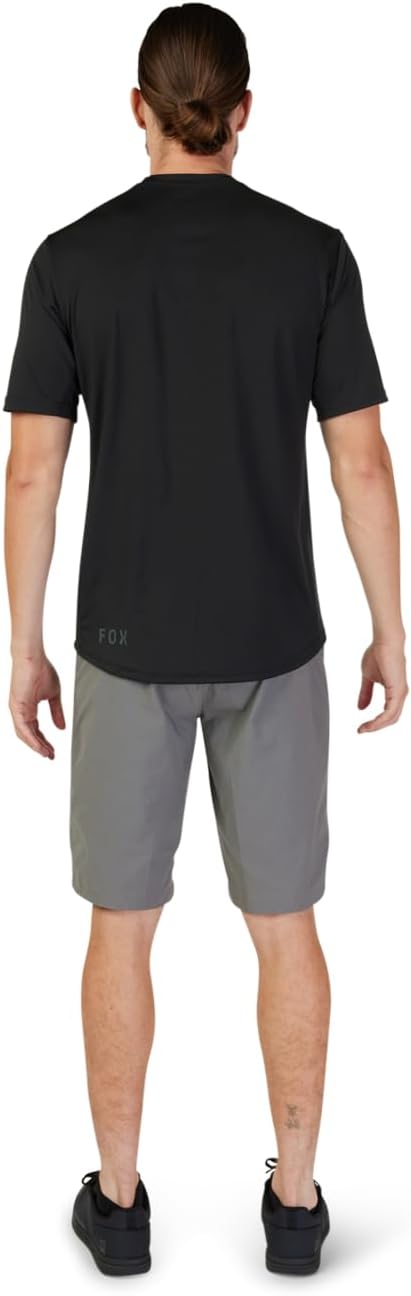 Fox Racing Herren Ranger Ss Jersey Lab Head Windbreaker S Schwarz, S Schwarz