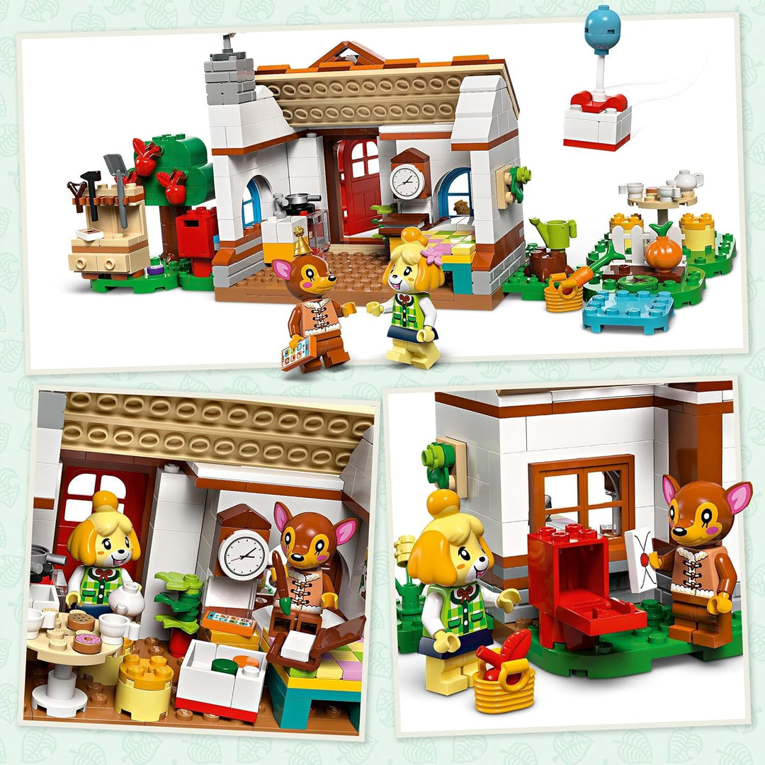LEGO Animal Crossing Besuch von Melinda, kreatives Spielzeug für Kinder & Animal Crossing Jimmys Geb