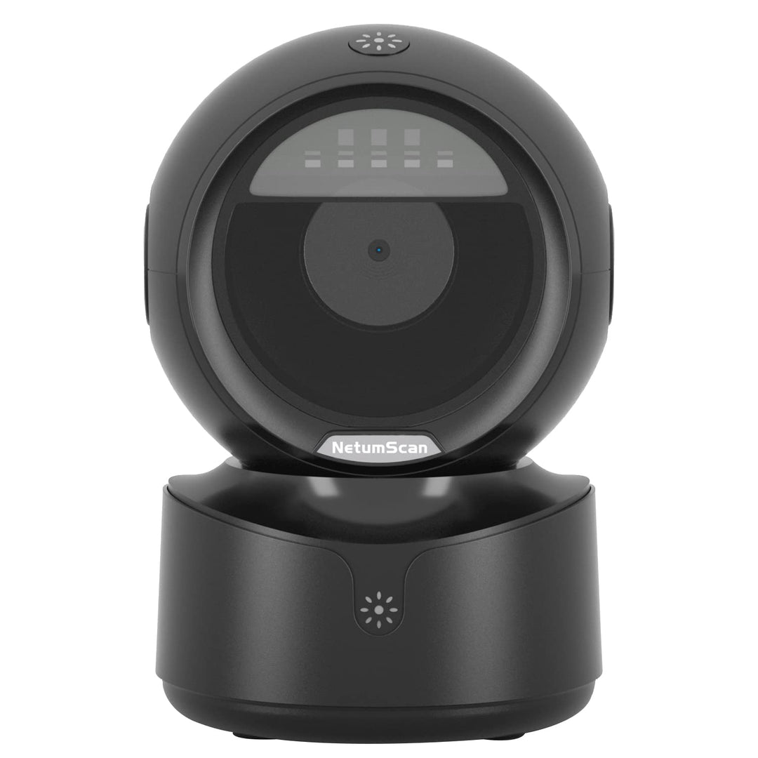 NetumScan omnidirektionaler Desktop Barcode Scanner, freihändiger kabelgebundener USB-QR-Barcode-Les