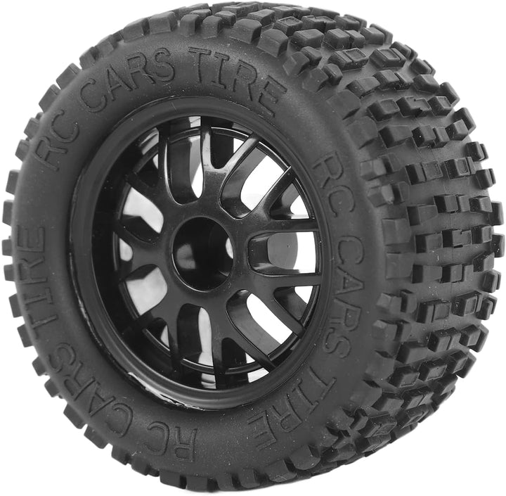 SUNGOOYUE RC Gummireifen, 4 Stück Universal Truck Wheel RC Ersatzteil für 1:14 1:16 1:18 Automodell