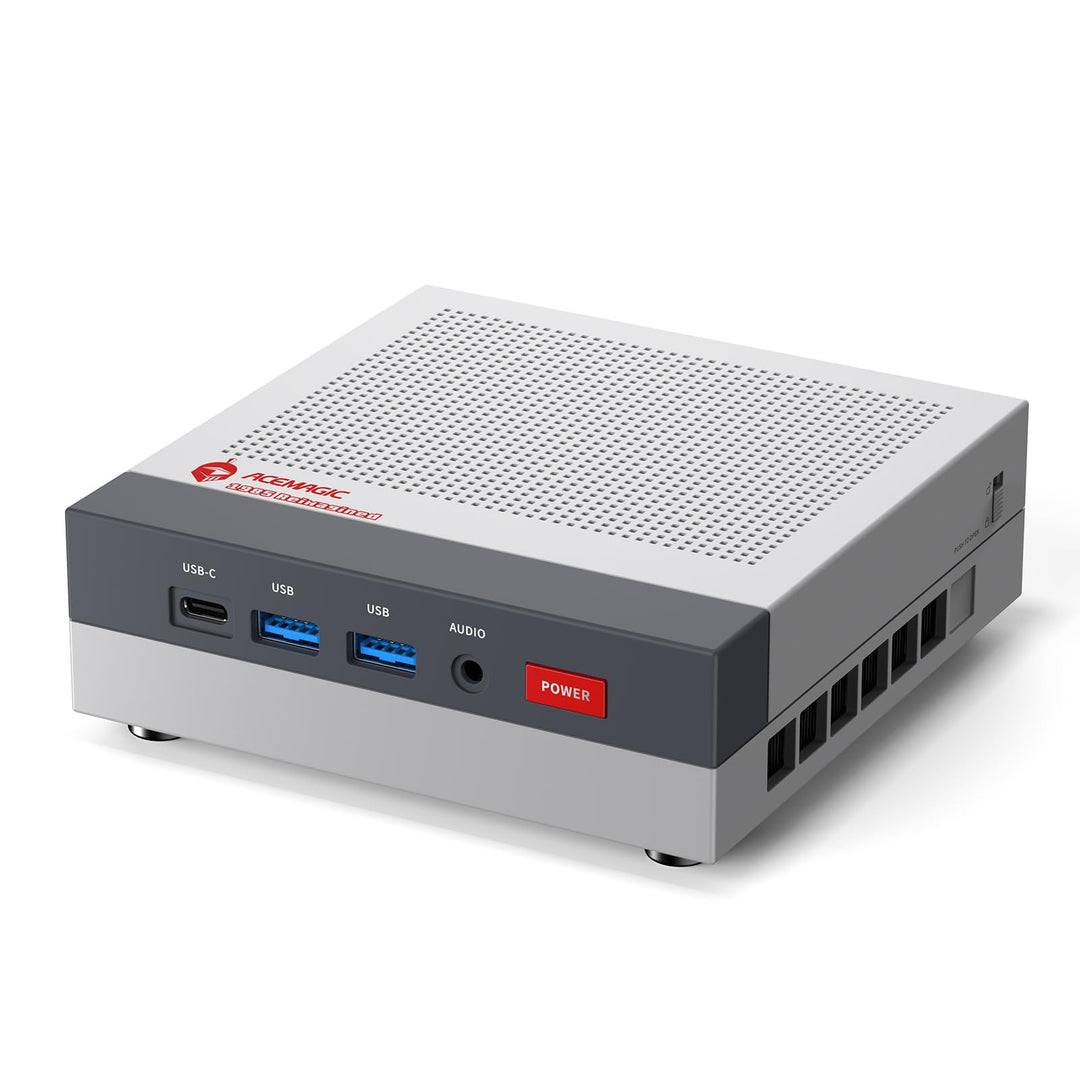 ACEMAGIC Retro X3 Mini PC, AMD Ryzen 7 H 255 (4.9GHz, 8C/16T), 16B LPDDR5 1TB NVMe SSD, AMD Radeon 7