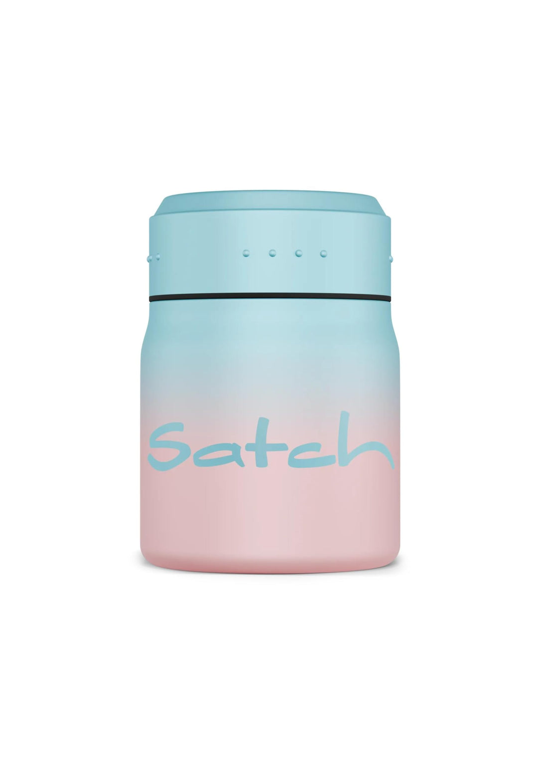 Satch Thermo Lunchbox 500ml, auslaufsicher, isoliert, mit Gabel-Löffelkombination Light Blue Graffit