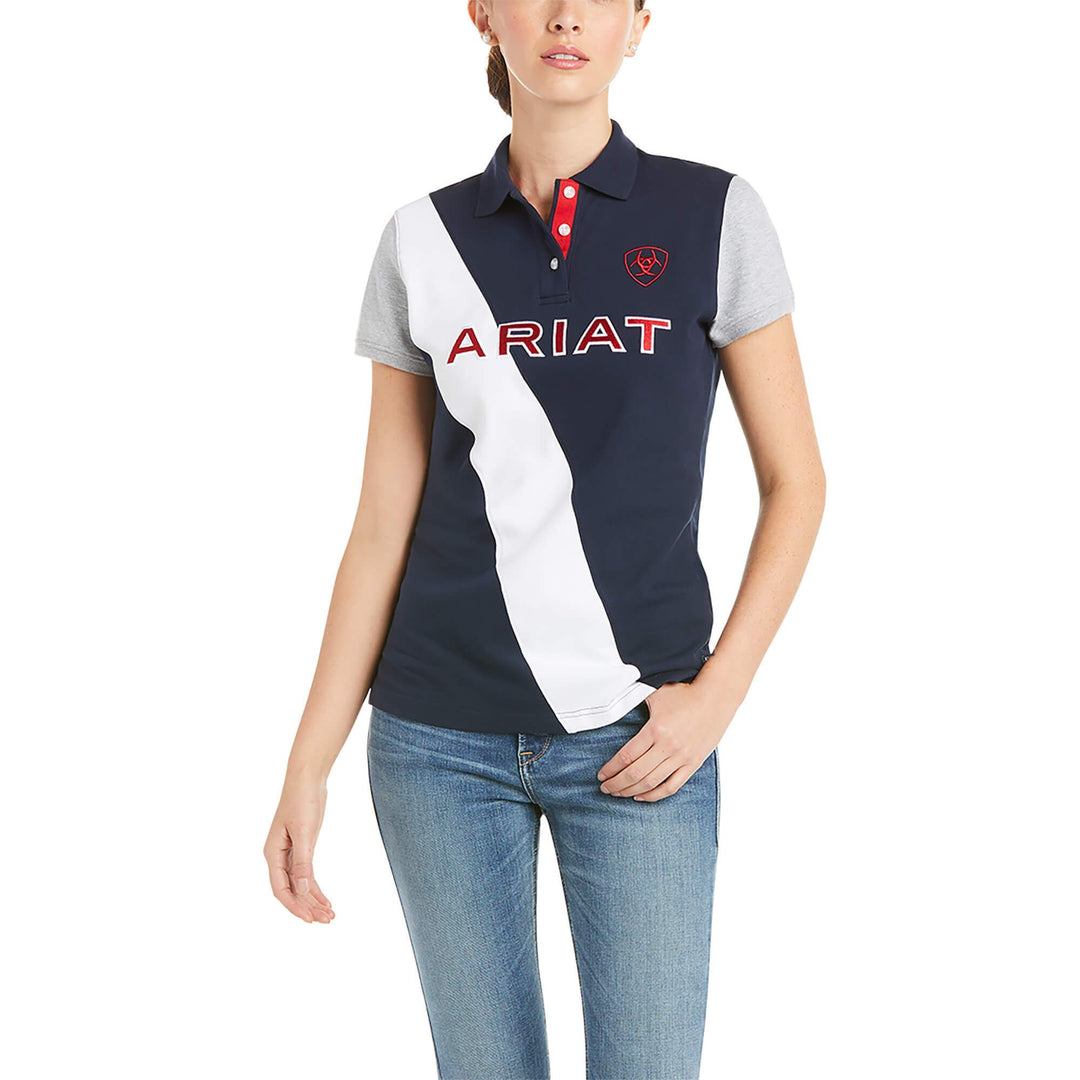 ARIAT Damen Taryn Polo Hemd S Team, S Team