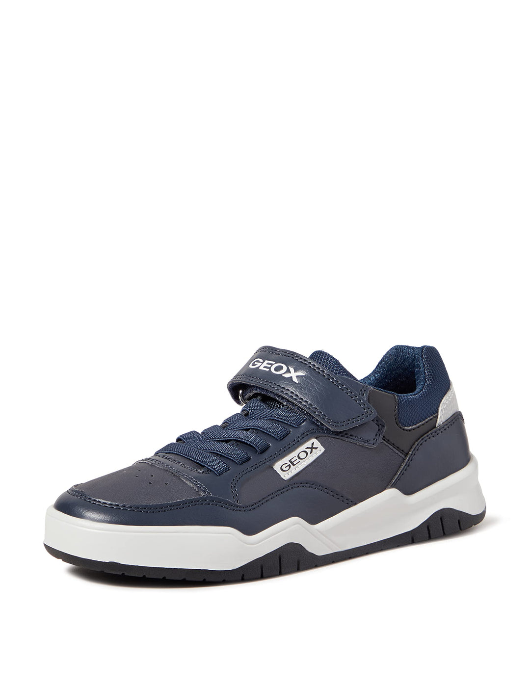 Geox Jungen J Perth Boy B Sneakers, 29 EU Navy Lt Grey