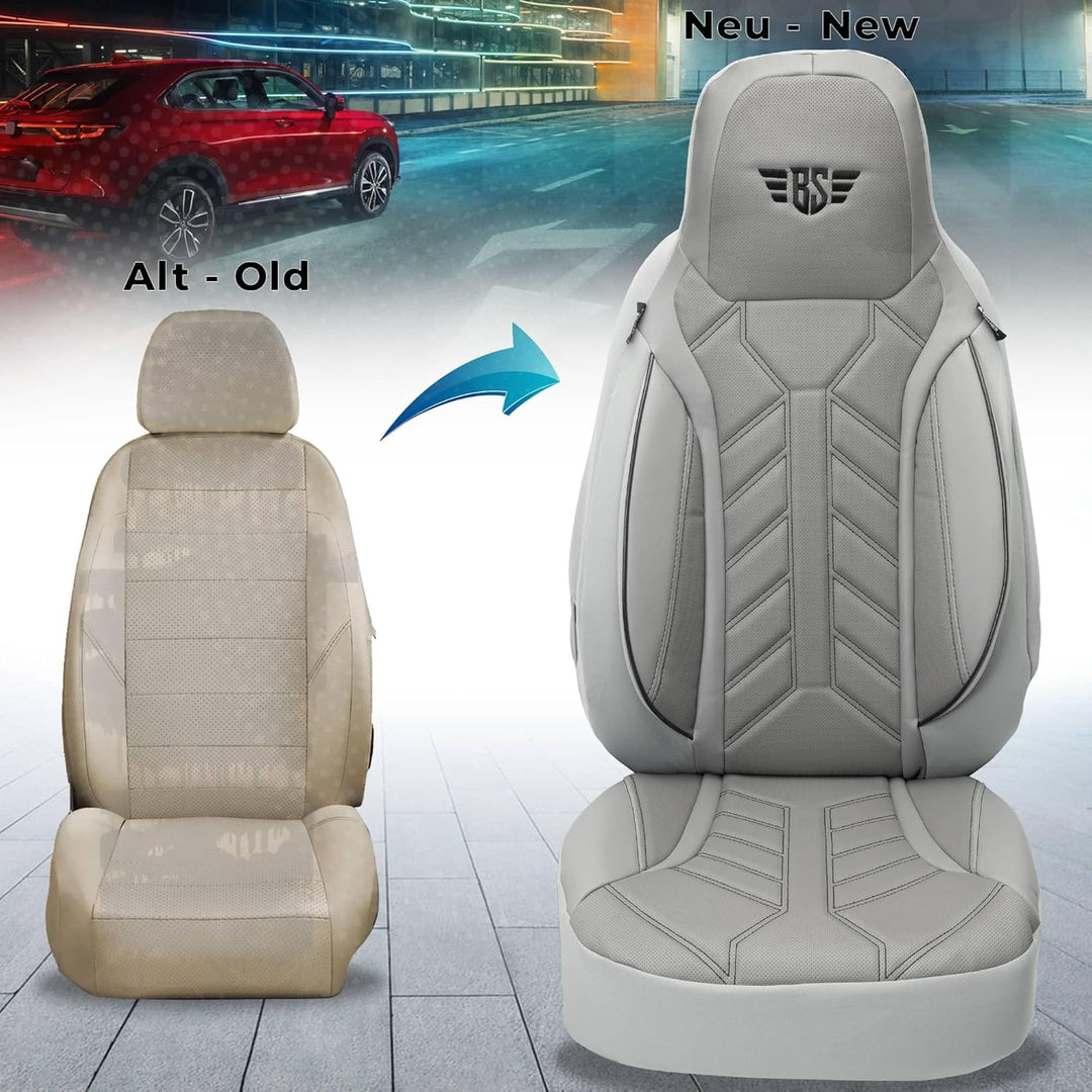 BREMER SITZBEZÜGE Mass Sitzbezüge Schonbezüge für Mercedes GLK X204 DPL508 DPL508 - Grau GLK X204, D