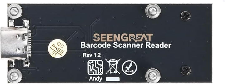 SEENGREAT Barcode Scanner Reader Module for 1D/2D Codes Reader QR Code Scanner with USB Type C and U