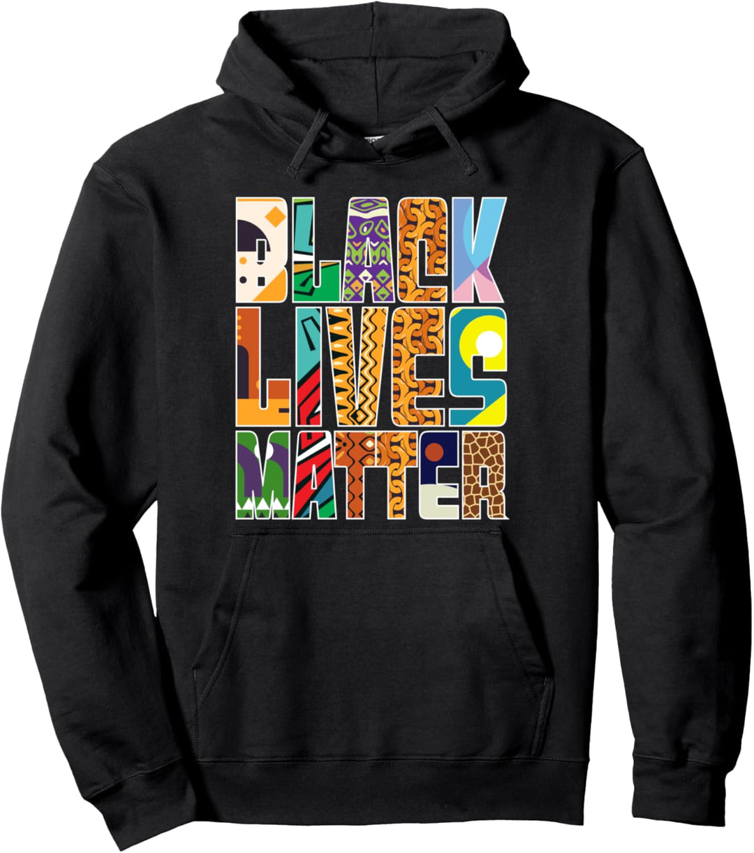 Black Lives Matter BLM Afroamerikanische Schwarze Geschichte Pullover Hoodie
