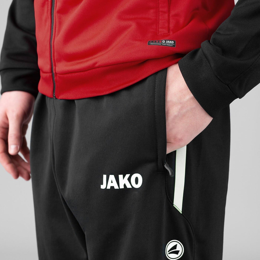 JAKO Herren Polyesterhose Allround S Schwarz, S Schwarz