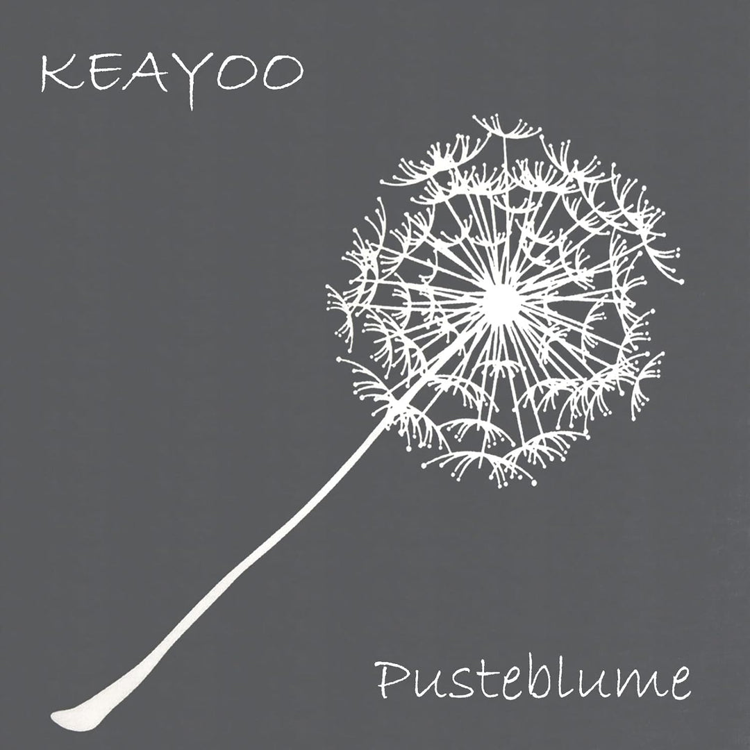 KEAYOO Bettwäsche 135x200 Grau Weiss Wendebettwäsche Pusteblume Muster 100% Baumwolle für Winter bis