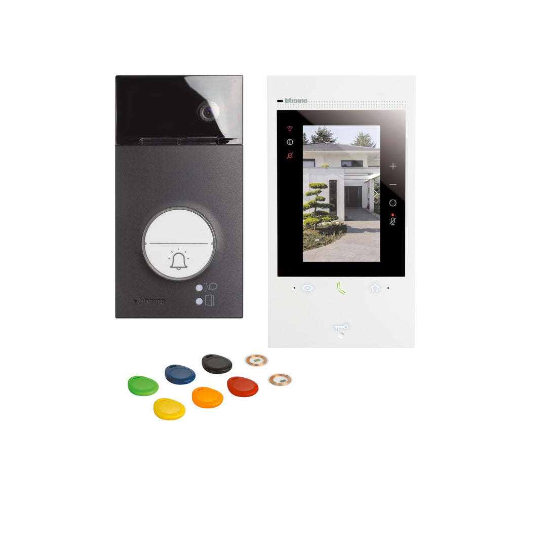 BTICINO, Flex‘ONE-Set Classe 300EOS with Netatmo + Linea 3000 mit Hörgeräteschleife, erste smarte Wi