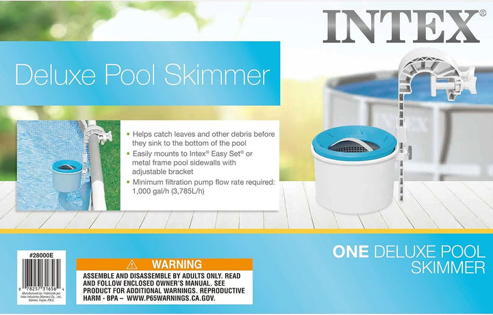 Intex Surface Skimmer - Deluxe Wandmontage-Oberflächenskimmer - Einhängeskimmer - Ø 16 cm