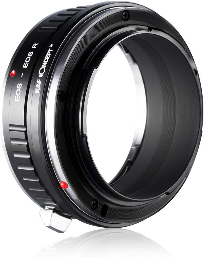 K&F Concept EOS-EOS R Bajonettadapter Objektiv Ring für Canon EOS EF EF-S Objektiv auf Canon EOS R-M