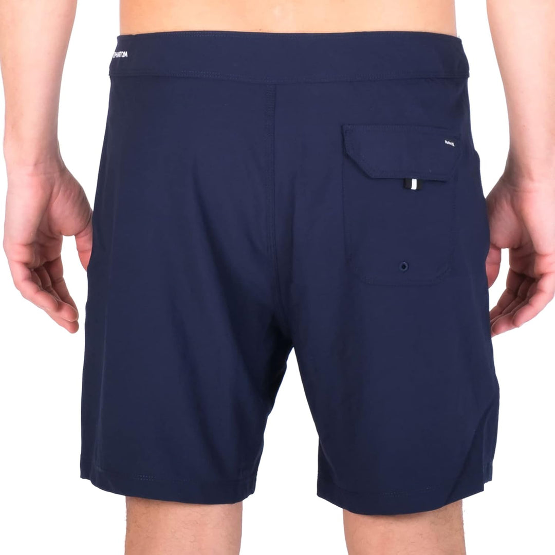 Hurley Herren Phantom O&o Solid 18' Board-Shorts 44 Obsidian, 44 Obsidian